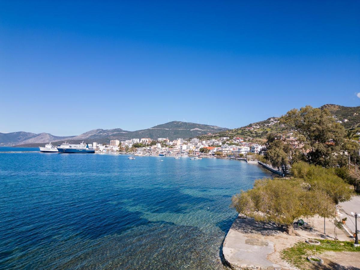 Апартаменты Ο Μόλος Marmari  Экстерьер фото
